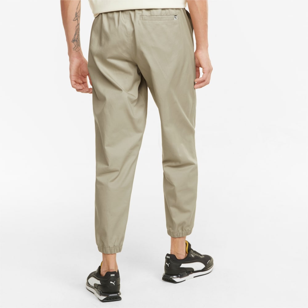 

PUMA - male - Штаны Downtown Twill Men's Pants – Spray Green –, Бежевый