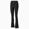 Изображение Puma Штаны Classics Ribbed Women's Slit Pants #5: Puma Black