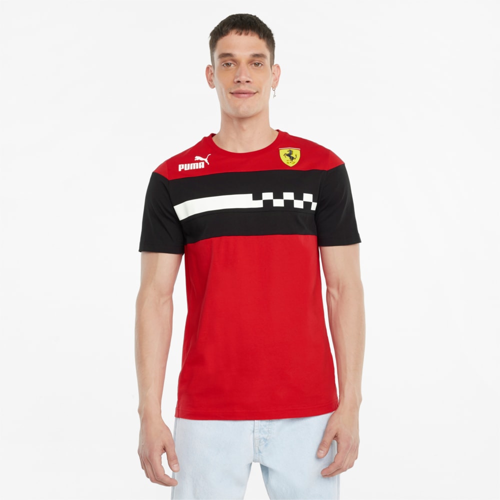 фото Футболка scuderia ferrari race sds men's tee puma