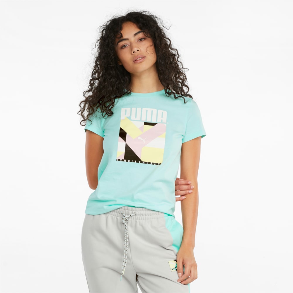 Image PUMA Camiseta PUMA International Graphic Feminina #1