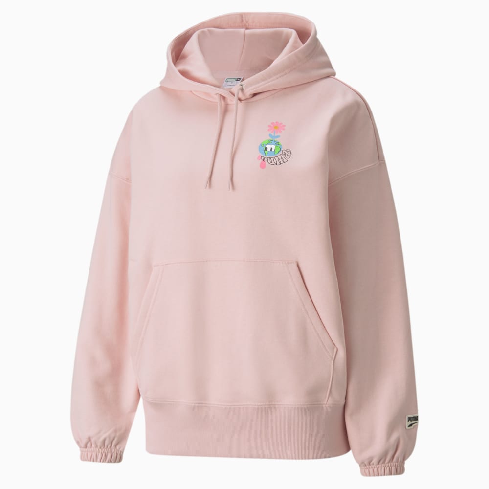 

PUMA - female - Толстовка Downtown Graphic Women's Hoodie – Lotus –, Черный