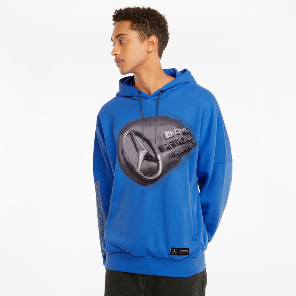 Изображение Puma Толстовка Mercedes F1 Men's Street Hoodie #1: Bluemazing