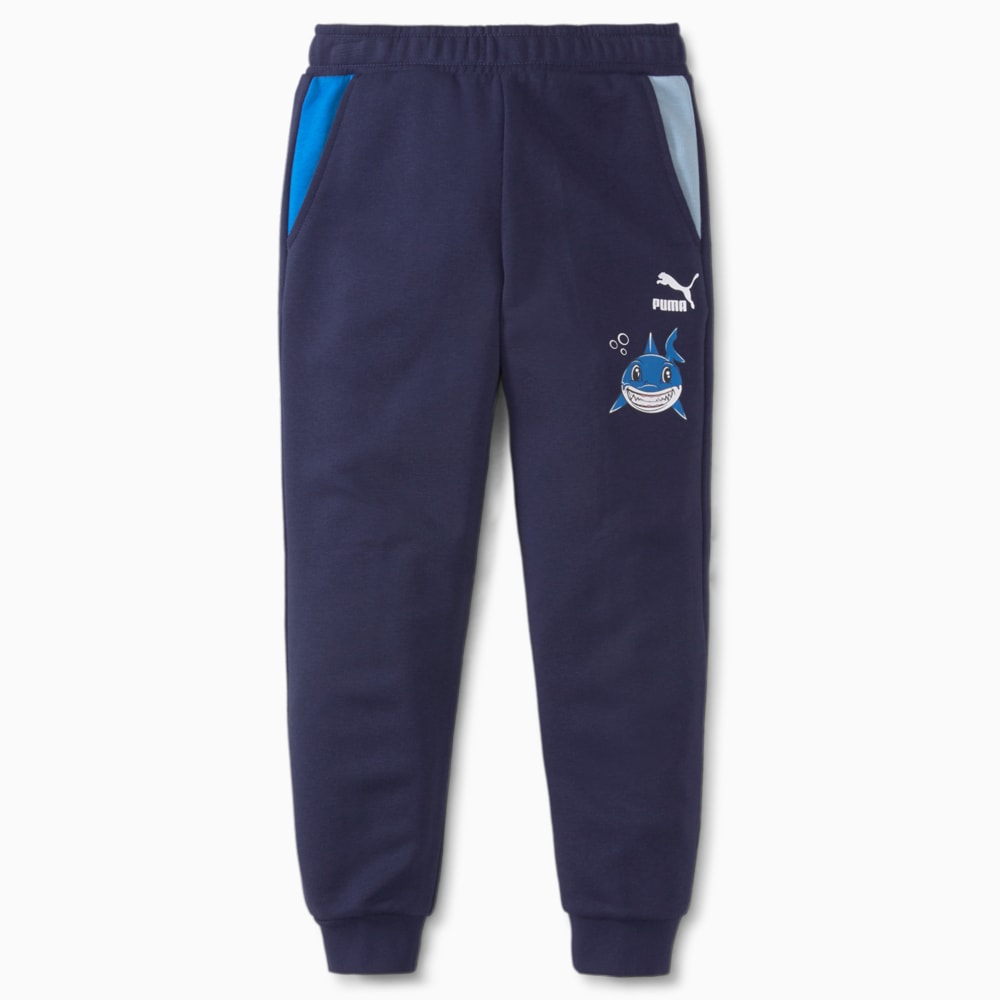 Зображення Puma Дитячі штани LIL PUMA Kids' Sweatpants #1: Peacoat