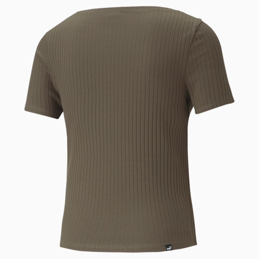 фото Футболка her ribbed slim women's tee puma