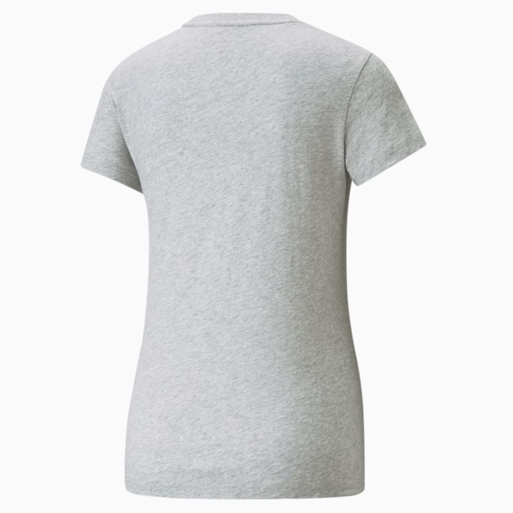 

PUMA - female - Футболка Power Logo Women's Tee – Light Gray Heather –, Черный