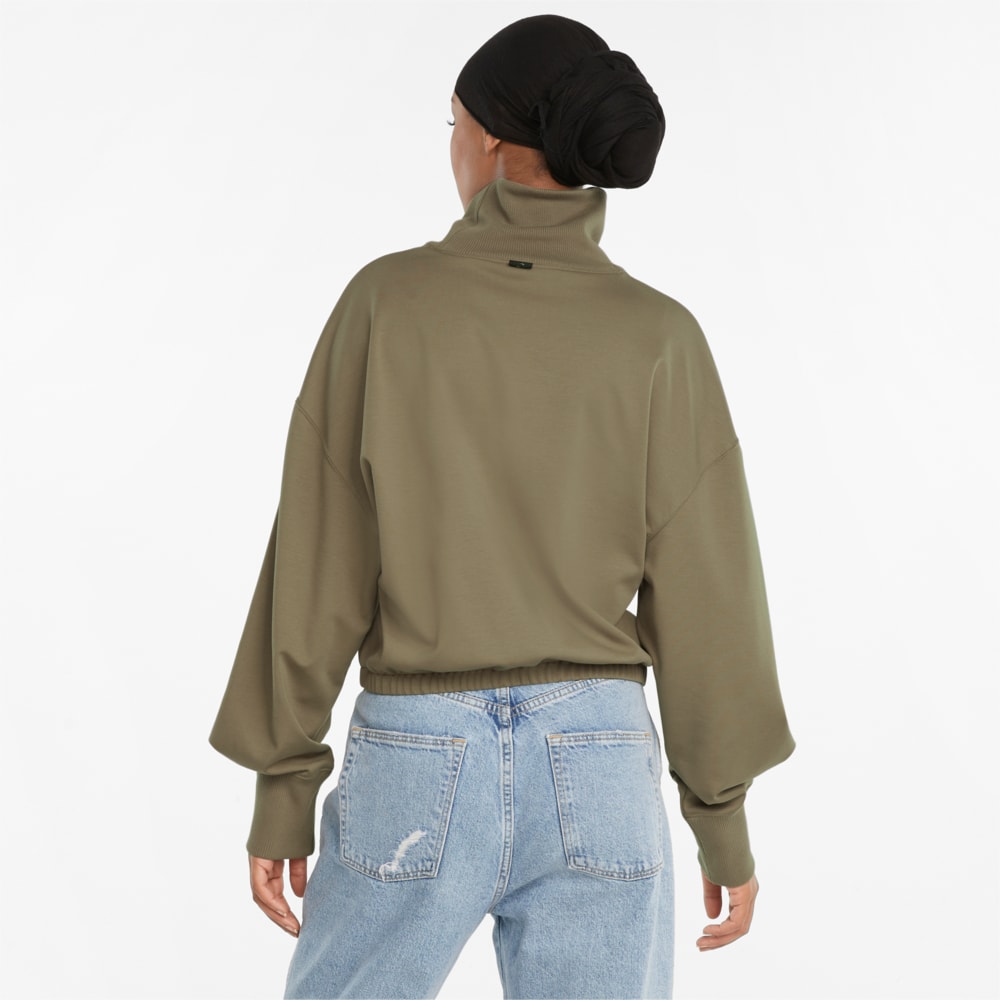 

PUMA - female - Толстовка Infuse High-Neck Women' Sweater – Covert Green –, Зеленый