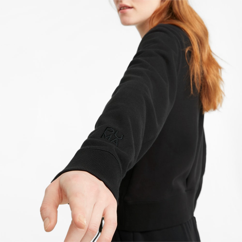 

PUMA - female - Толстовка Infuse Crew Neck Women's Sweater – Puma Black –, Черный