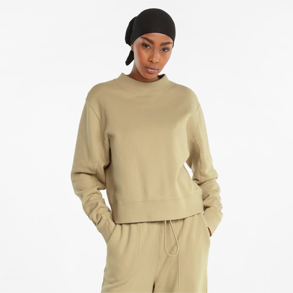 Зображення Puma Толстовка Infuse Crew Neck Women's Sweater #1: Pebble