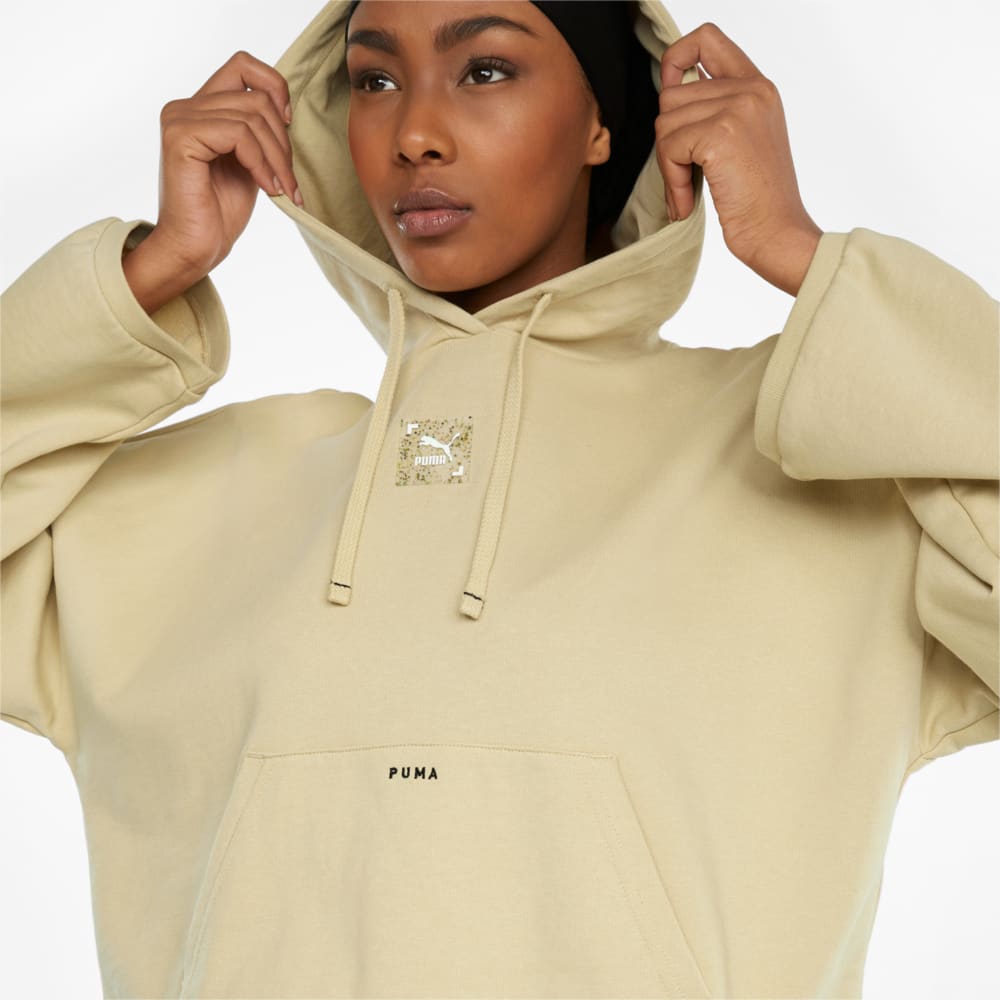 

PUMA - female - Толстовка RE.GEN Cropped Women’s Hoodie – Pebble –, Бежевый