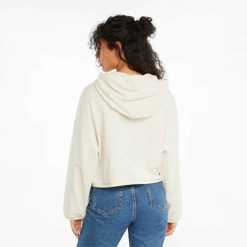

PUMA - female - Толстовка RE.GEN Cropped Women’s Hoodie – Ivory Glow –, Белый