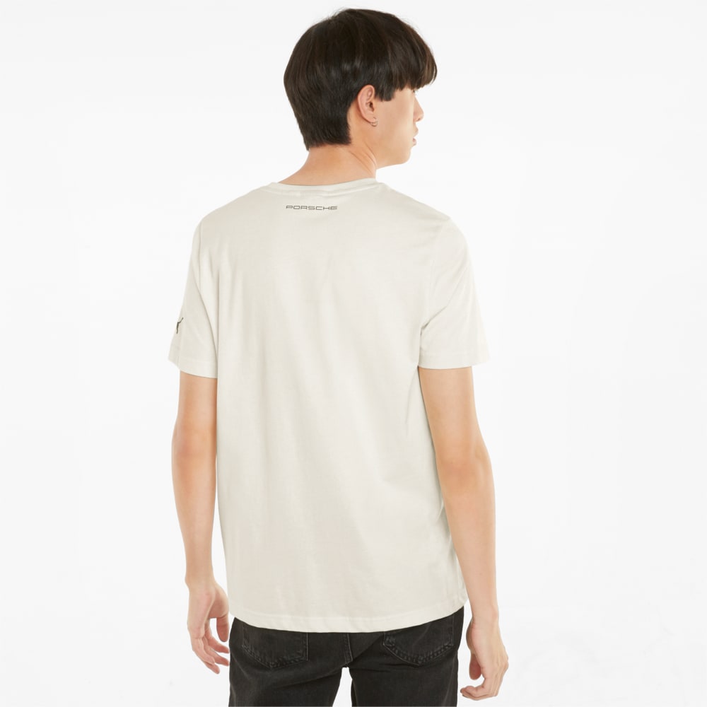 

PUMA - male - Футболка Porsche Legacy Logo Men' Tee – Ivory Glow –, Белый