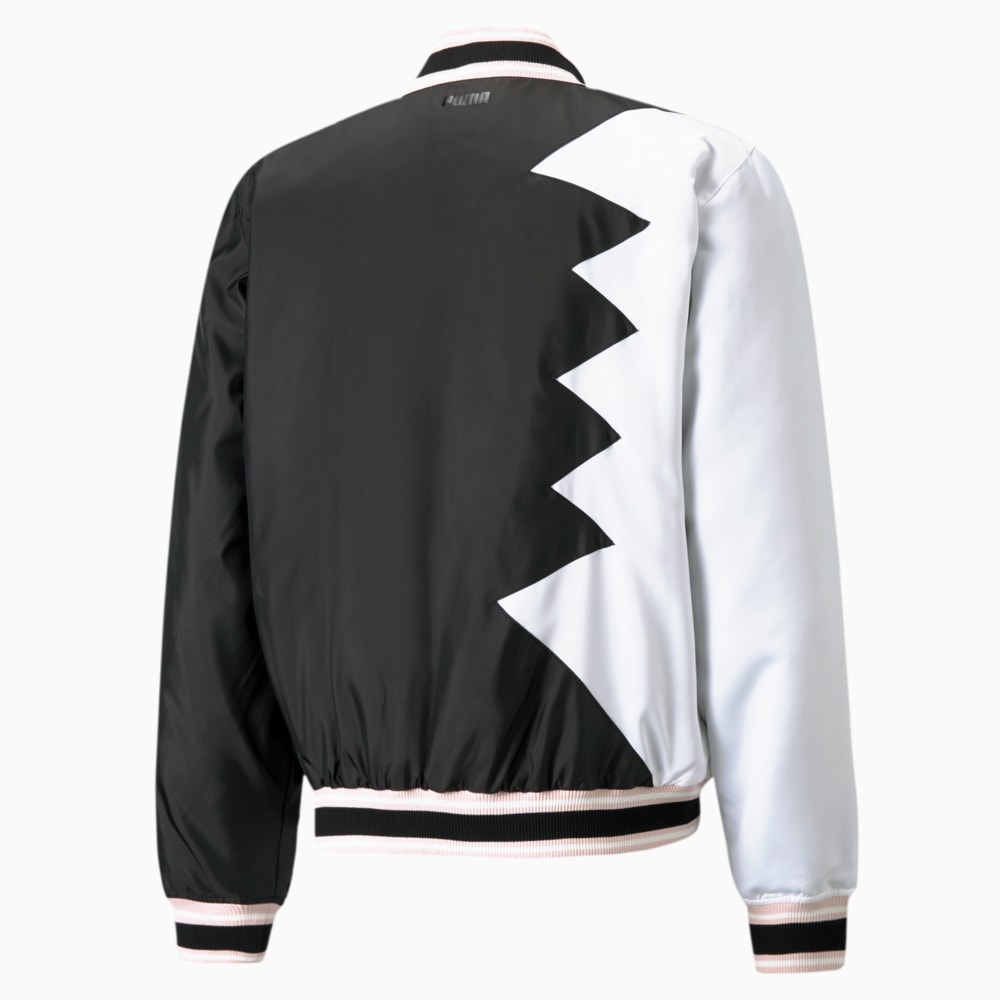 Зображення Puma Бомбер Official Visit Men's Basketball Jacket #2: Puma Black