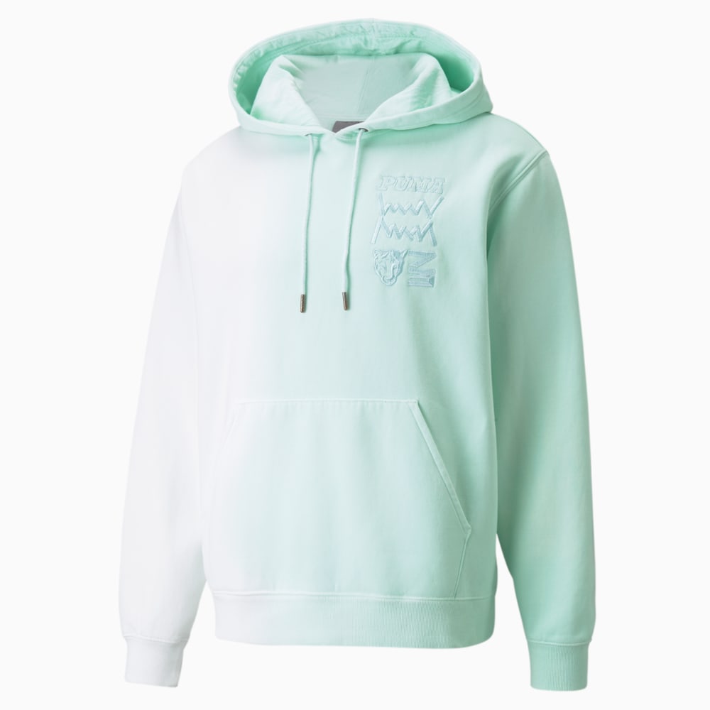 Изображение Puma Толстовка First Pick Men's Basketball Hoodie #1: Eggshell Blue