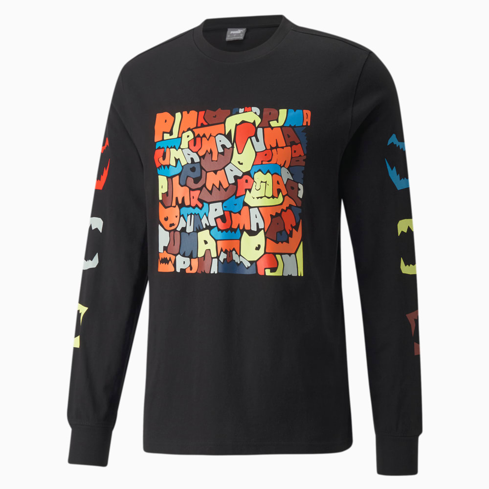 фото Футболка с длинным рукавом 4th quarter men's long sleeve tee puma