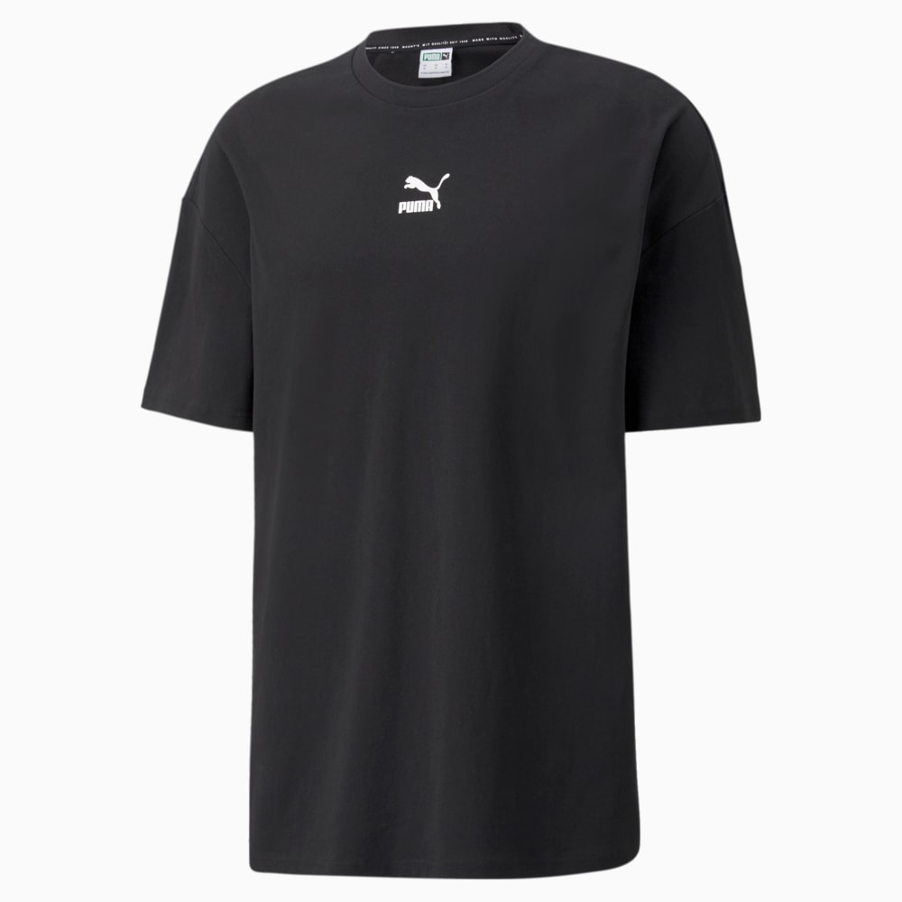 Изображение Puma Футболка Classics Men's Boxy Tee #1: Puma Black