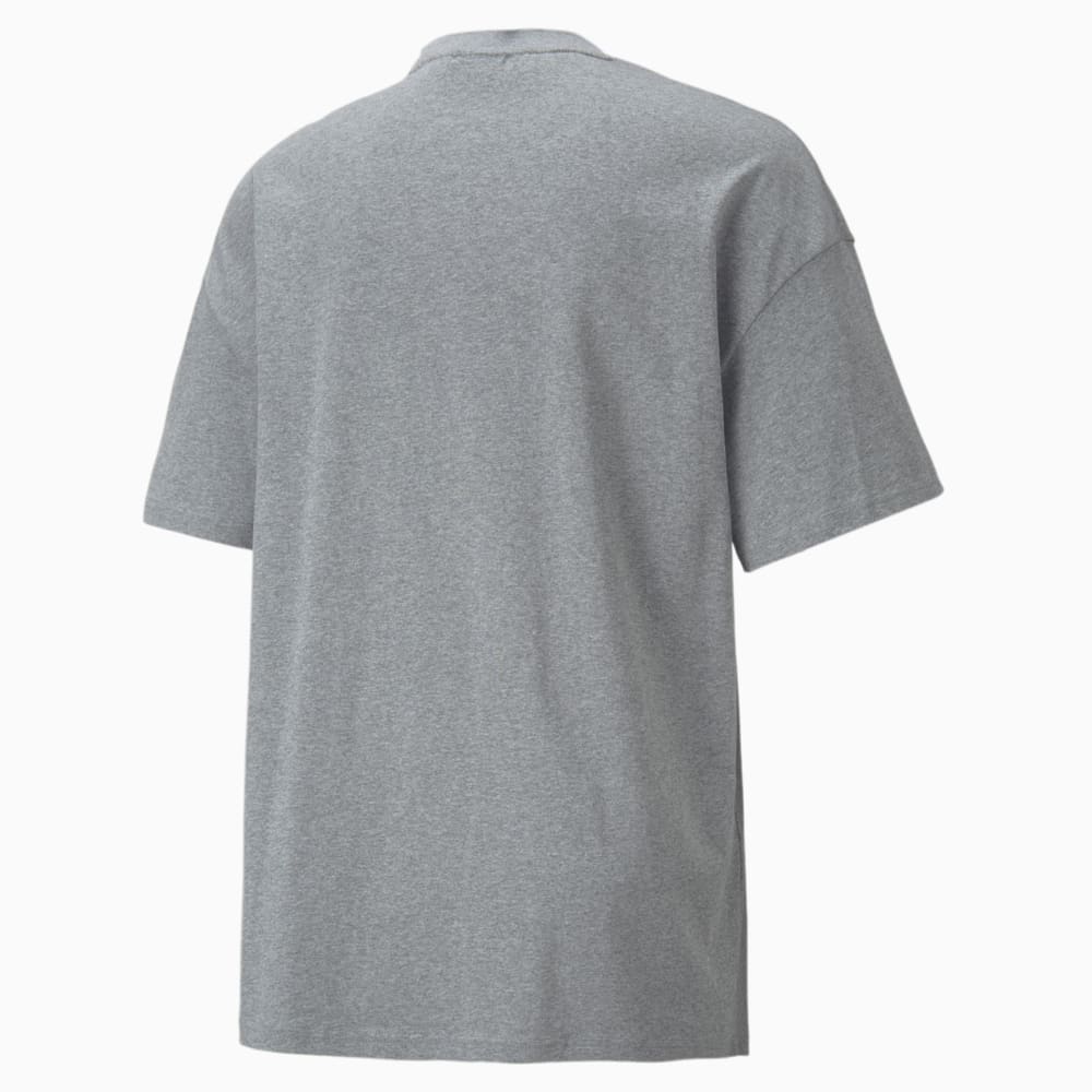 

PUMA - male - Футболка Classics Men's Boxy Tee – Medium Gray Heather –, Серый