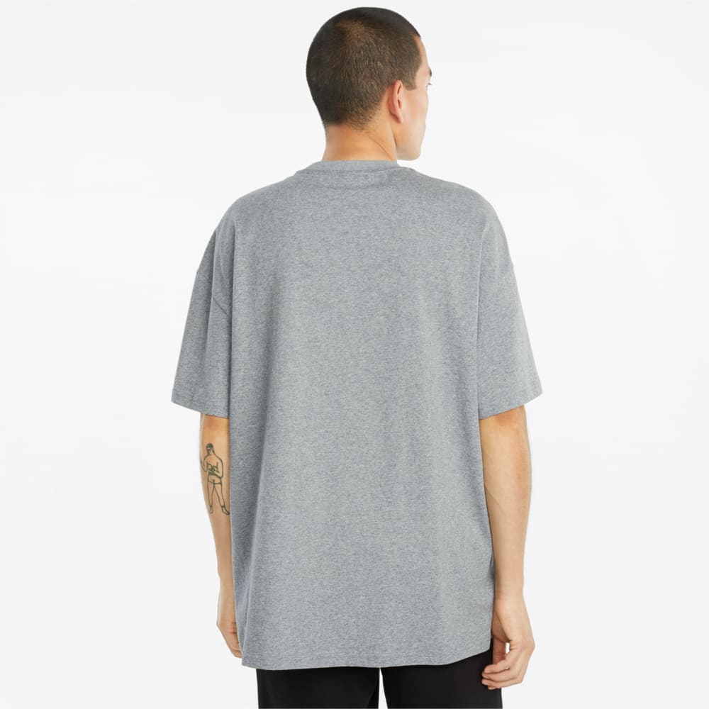 

PUMA - male - Футболка Classics Men' Boxy Tee – Medium Gray Heather –, Серый