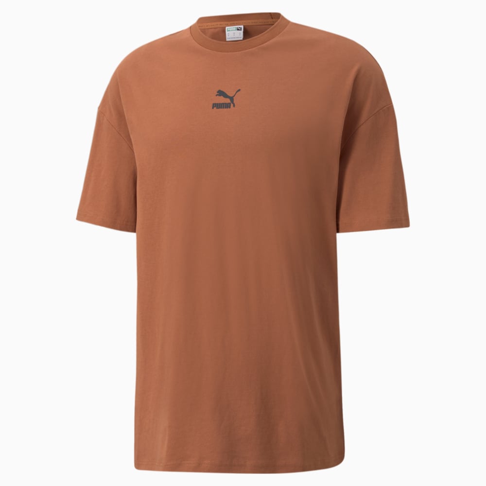 

PUMA - male - Футболка Classics Men's Boxy Tee – Mocha Bisque –, Коричневый