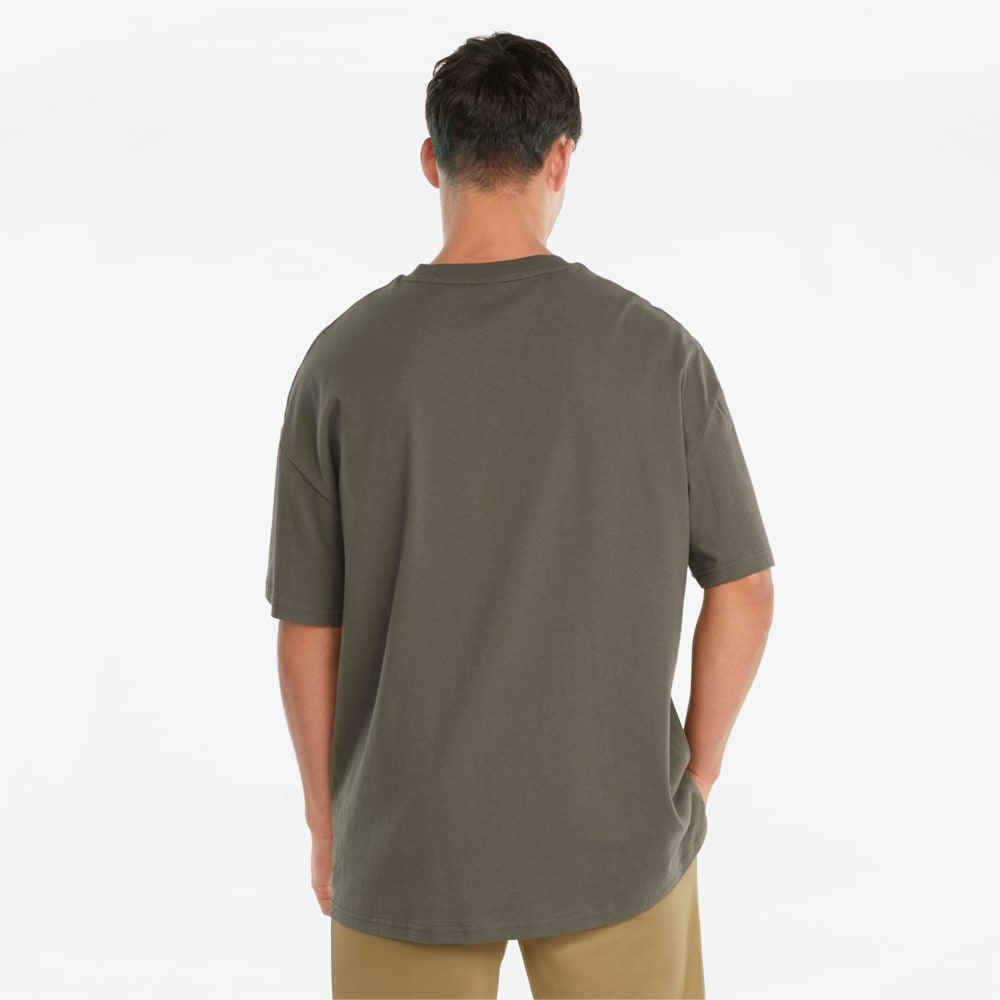 

PUMA - male - Футболка Classics Men's Boxy Tee – Grape Leaf –, Зеленый
