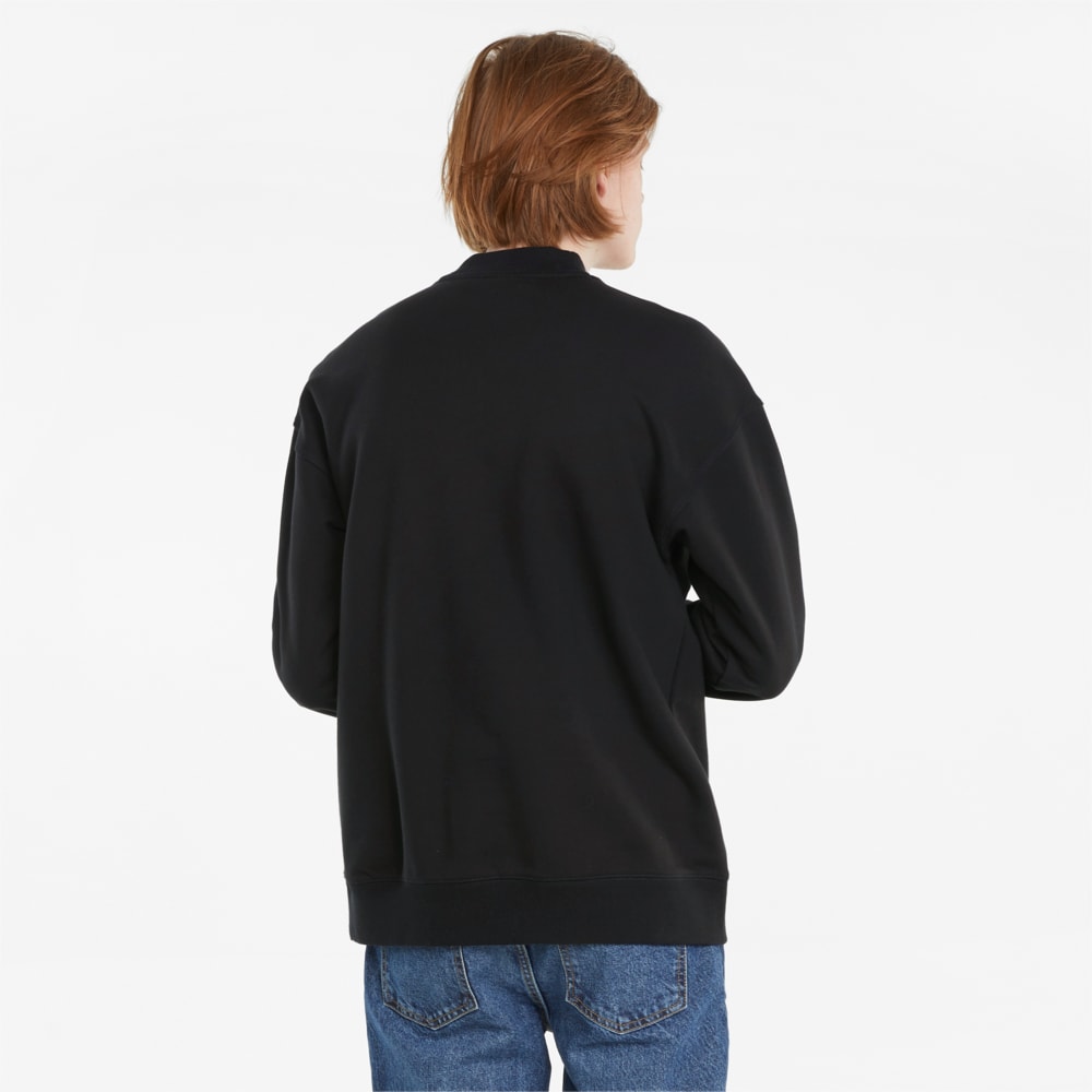 

PUMA - male - Толстовка Classics High Crew Neck Men's Sweater – Puma Black –, Черный