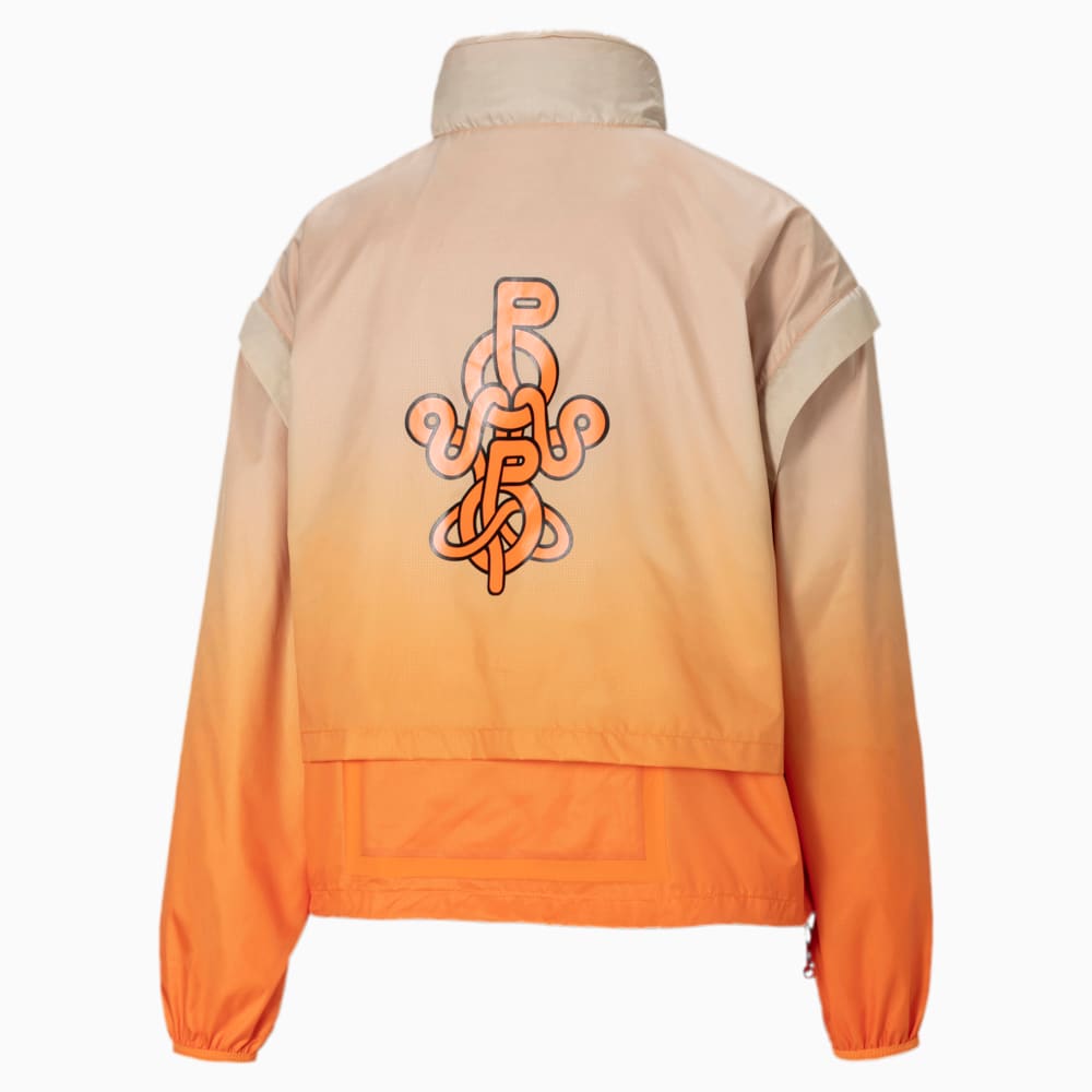 Puma orange jacket best sale