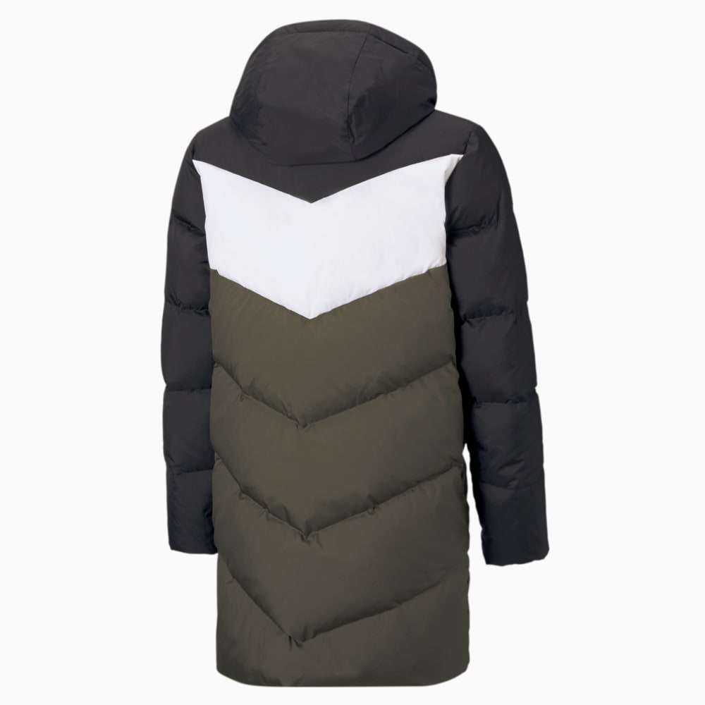 

PUMA - male - Детский пуховик Long Down Youth Coat – Grape Leaf –, Зеленый