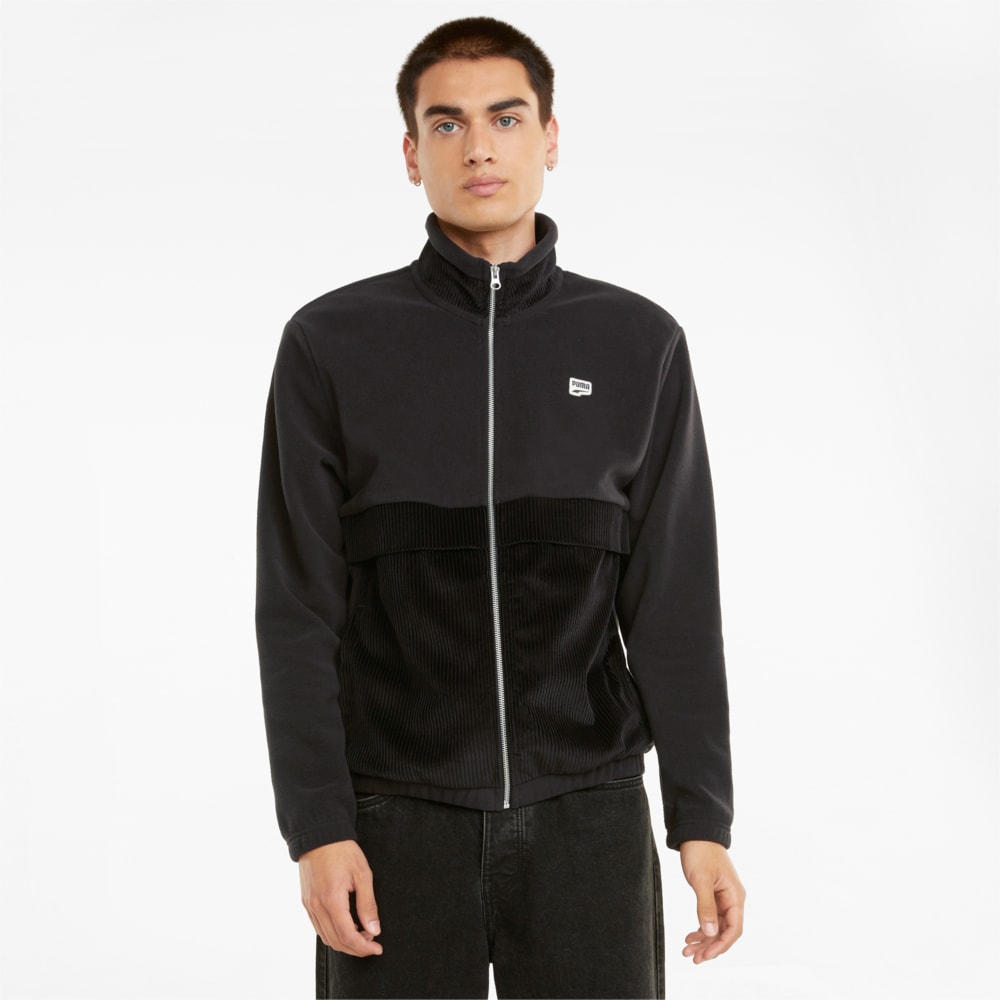 Изображение Puma Олимпийка Downtown Corduroy Mix Men's Jacket #1
