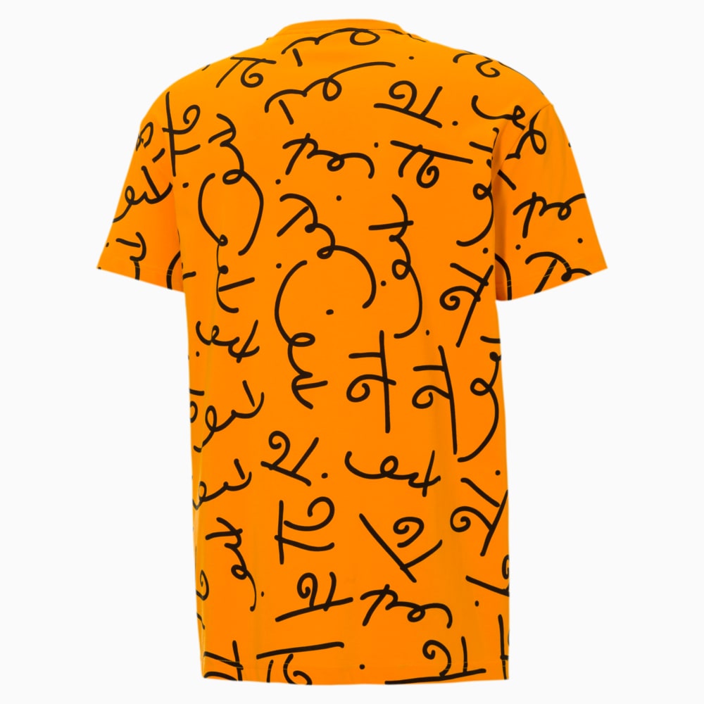 

PUMA - Футболка PUMA x BRITTO AOP Tee – Bright Marigold-AOP –, Оранжевый