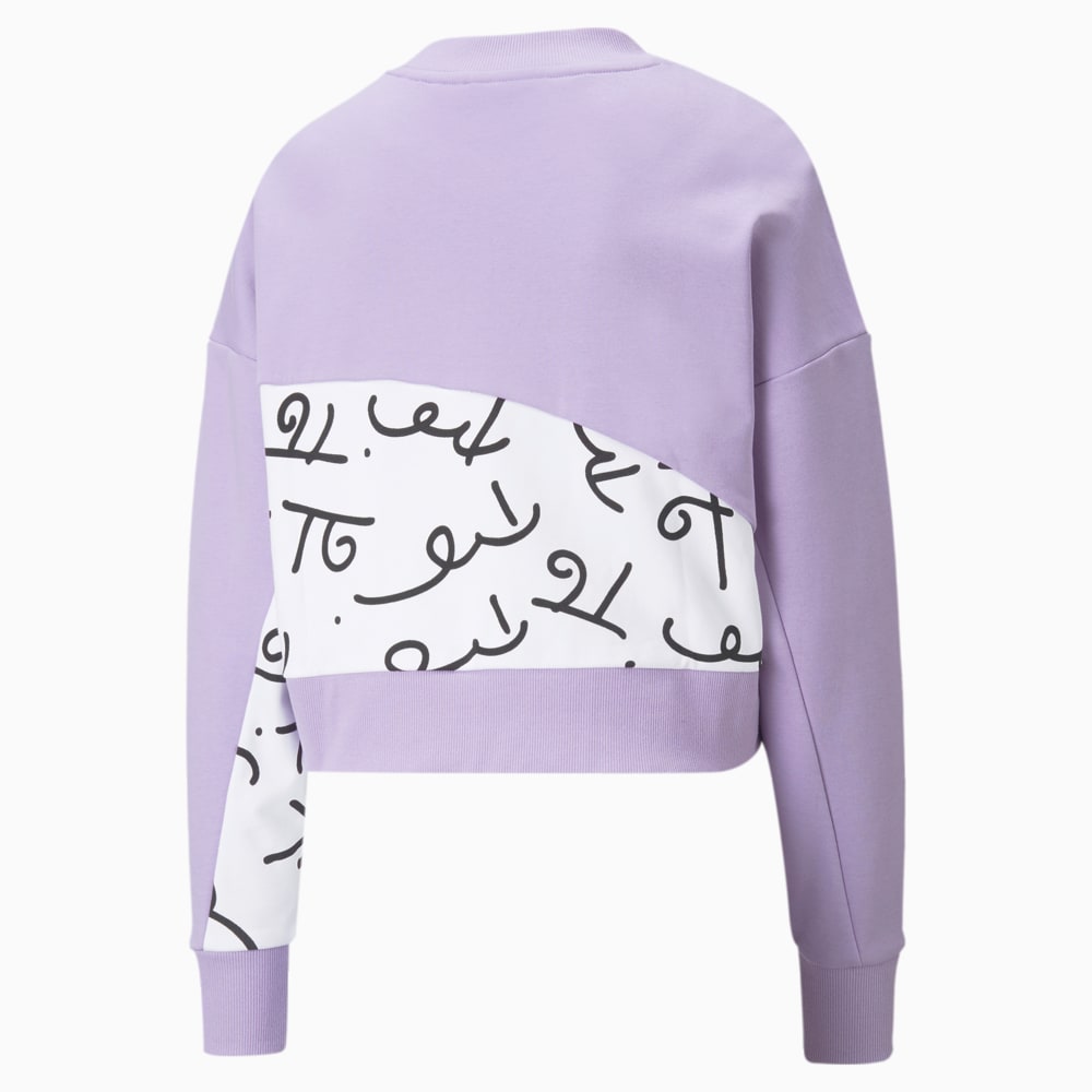 

PUMA - female - Толстовка PUMA x BRITTO W Crew – Viola –, Фиолетовый
