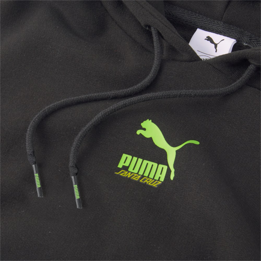 фото Толстовка puma x santa cruz women's cropped hoodie