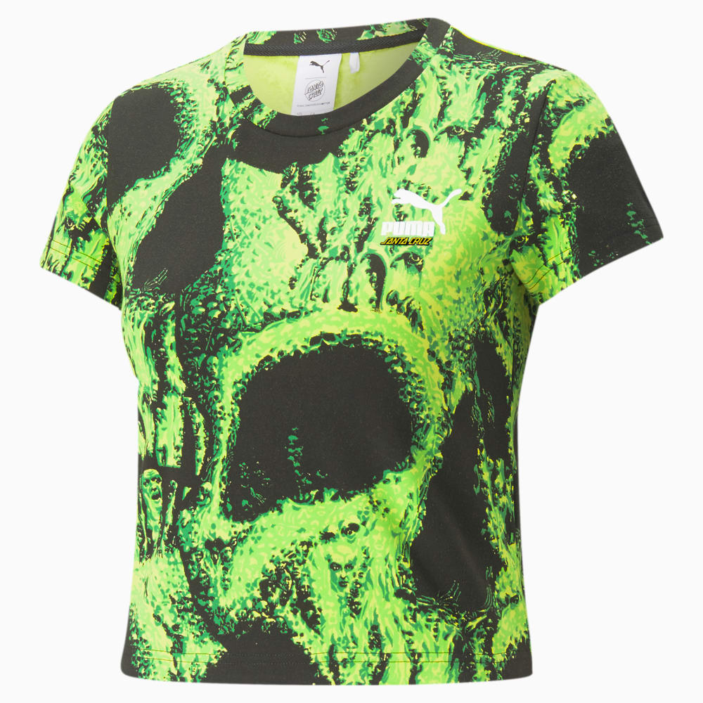 фото Топ puma x santa cruz printed women's crop top