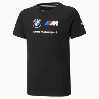 Изображение Puma Детская футболка BMW M Motorsport Essentials Logo Youth Tee