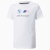 Изображение Puma Детская футболка BMW M Motorsport Essentials Logo Youth Tee #1