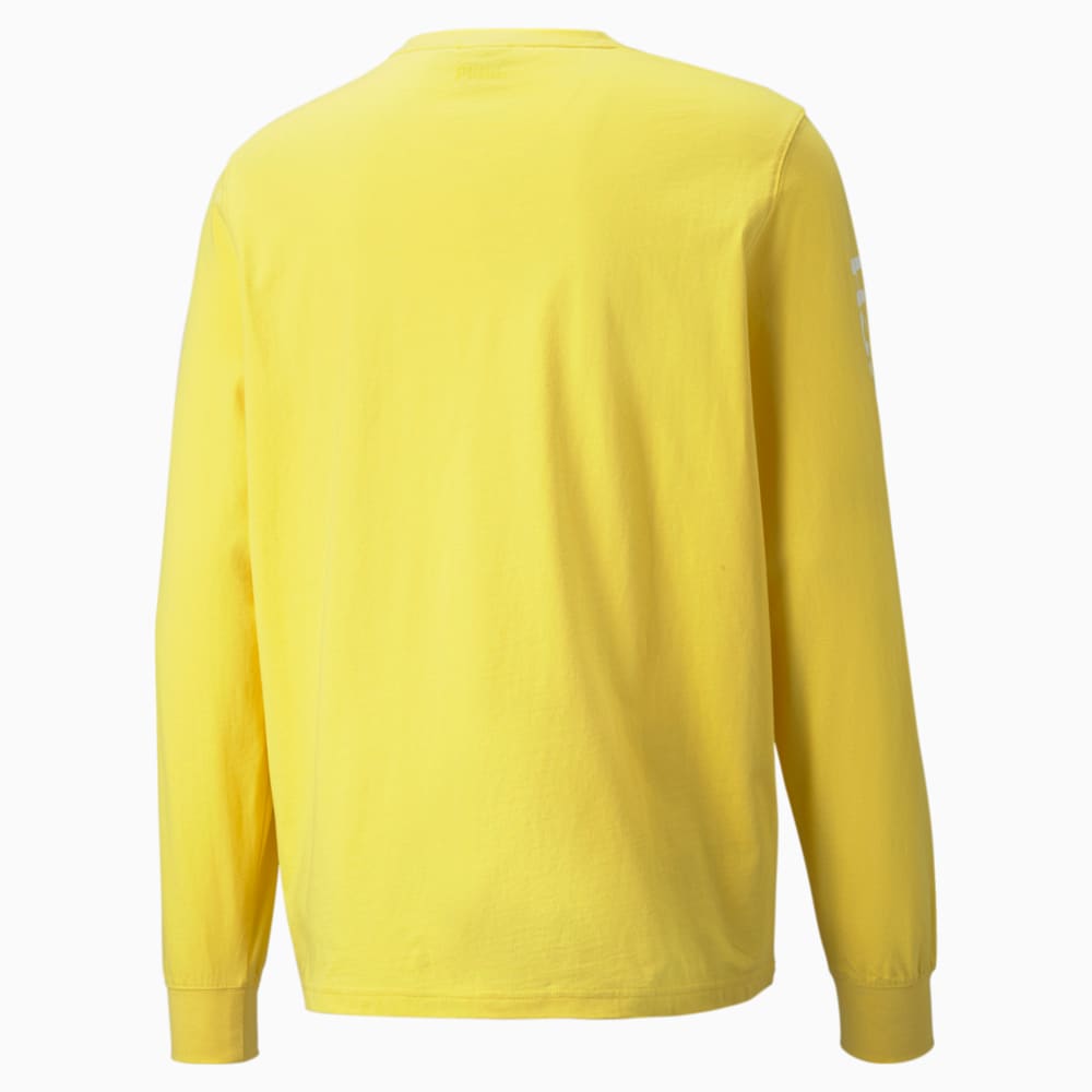 

PUMA - male - Толстовка Black Fives Long Sleeve Men’s Basketball Tee – Maize –, Желтый
