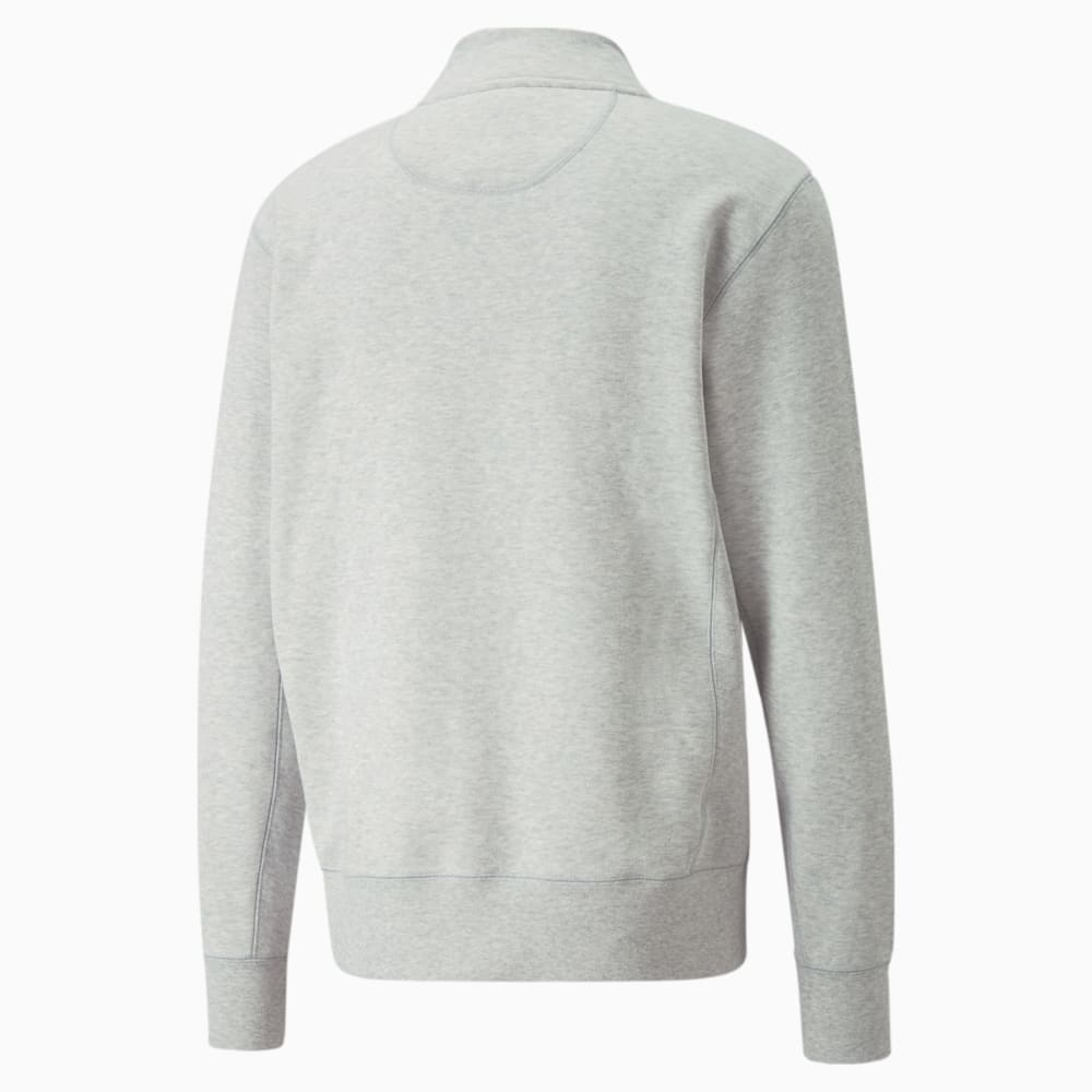 

PUMA - Толстовка MMQ Mock Neck Sweater – Light Gray-Heather BC02 –, Серый
