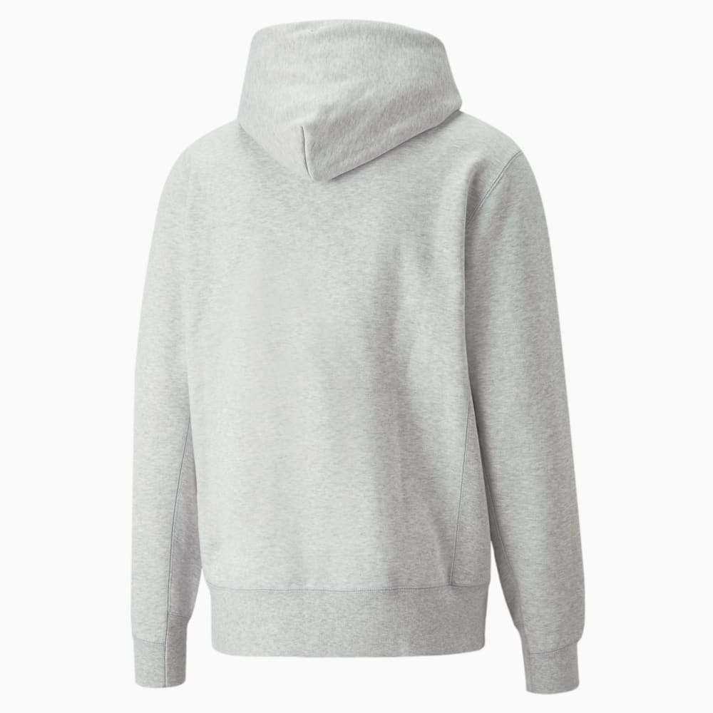 

PUMA - Толстовка MMQ Full-Zip Hoodie – Light Gray-heather-BC02 –, Серый