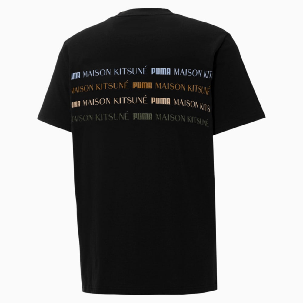 

PUMA - Футболка PUMA x MAISON KITSUNE Engineered Tee – Puma Black –, Черный
