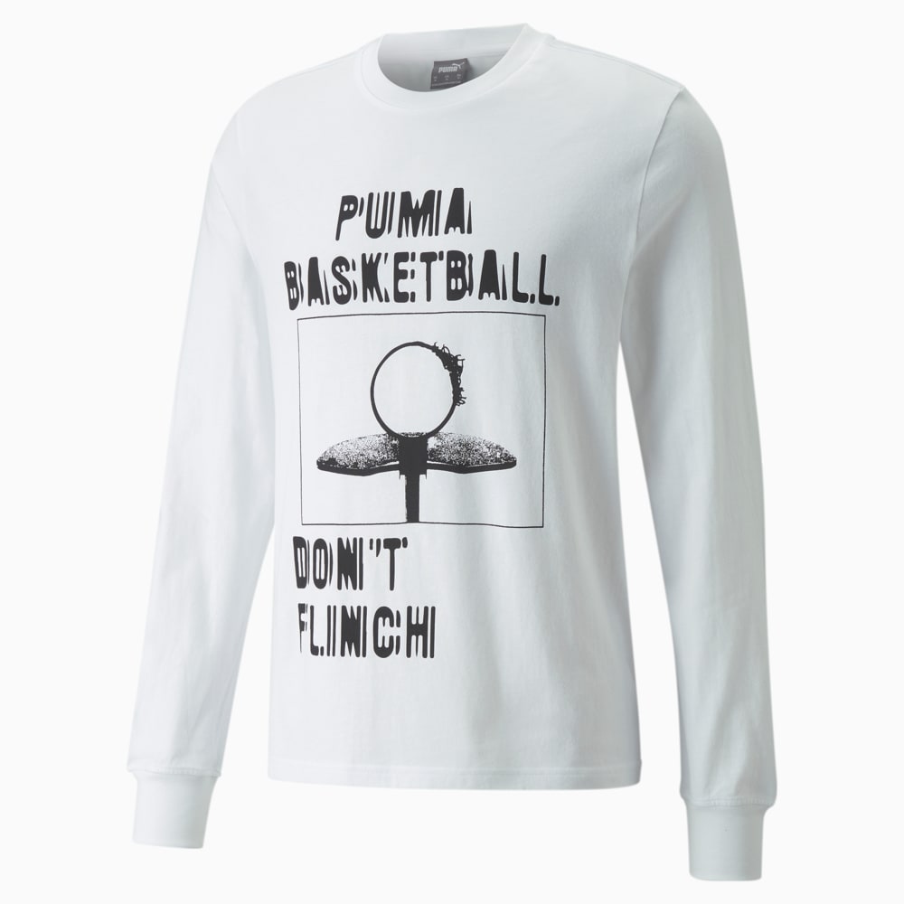 фото Футболка с длинным рукавом timeout long sleeve men's basketball tee puma