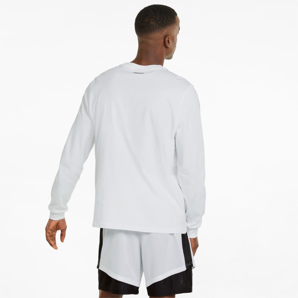 фото Футболка с длинным рукавом timeout long sleeve men's basketball tee puma