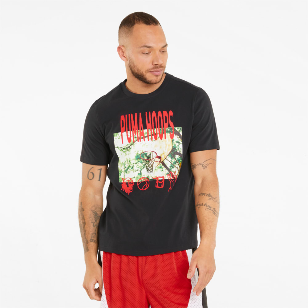 Изображение Puma Футболка 4th Quarter Men's Basketball Tee #1