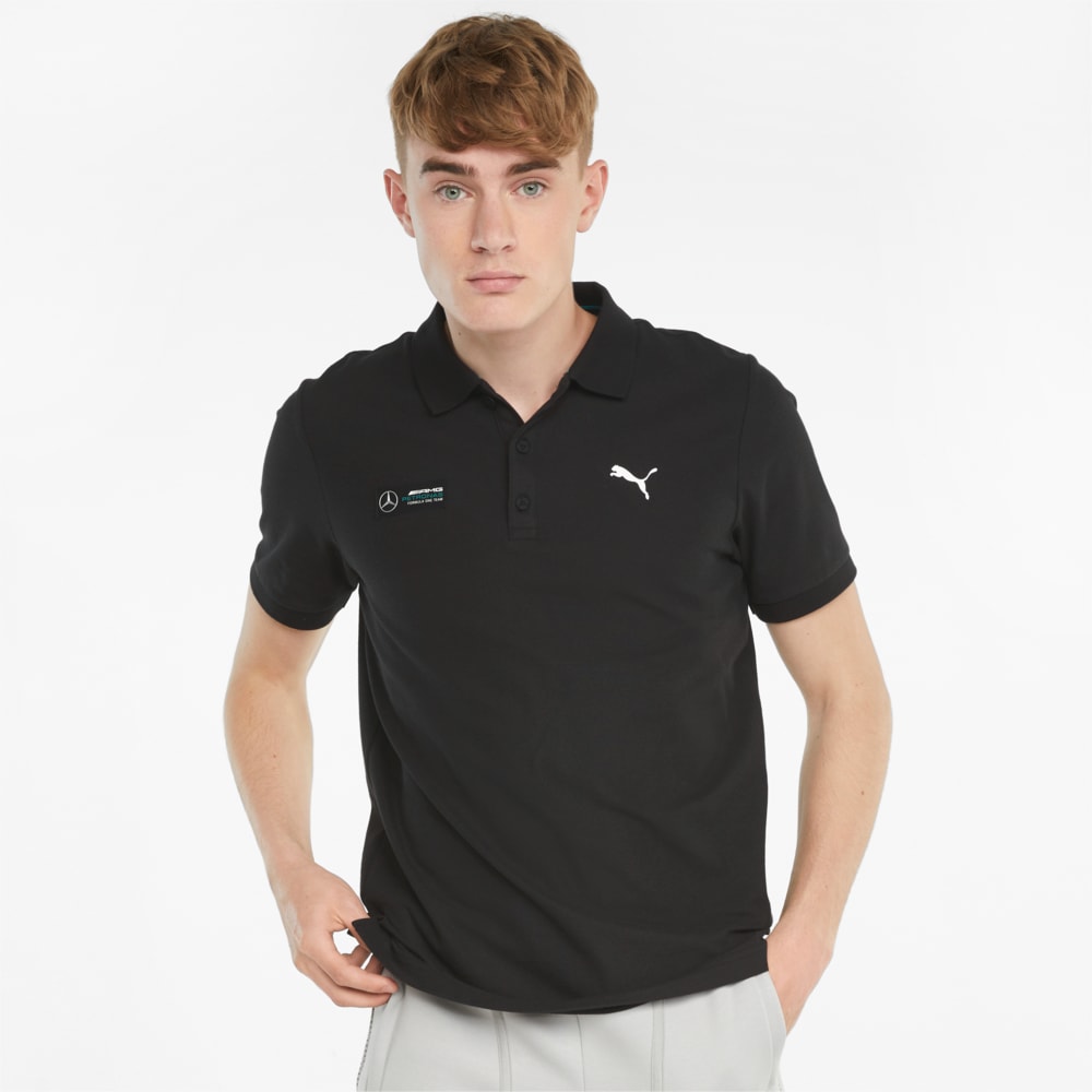 Зображення Puma Поло Mercedes F1 Men's Polo Shirt #1: Puma Black