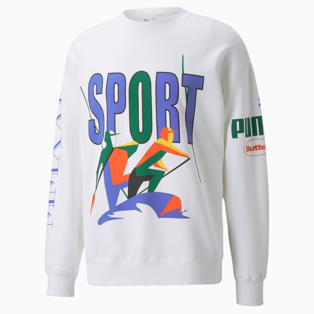 фото Толстовка puma x butter goods crew neck sweater