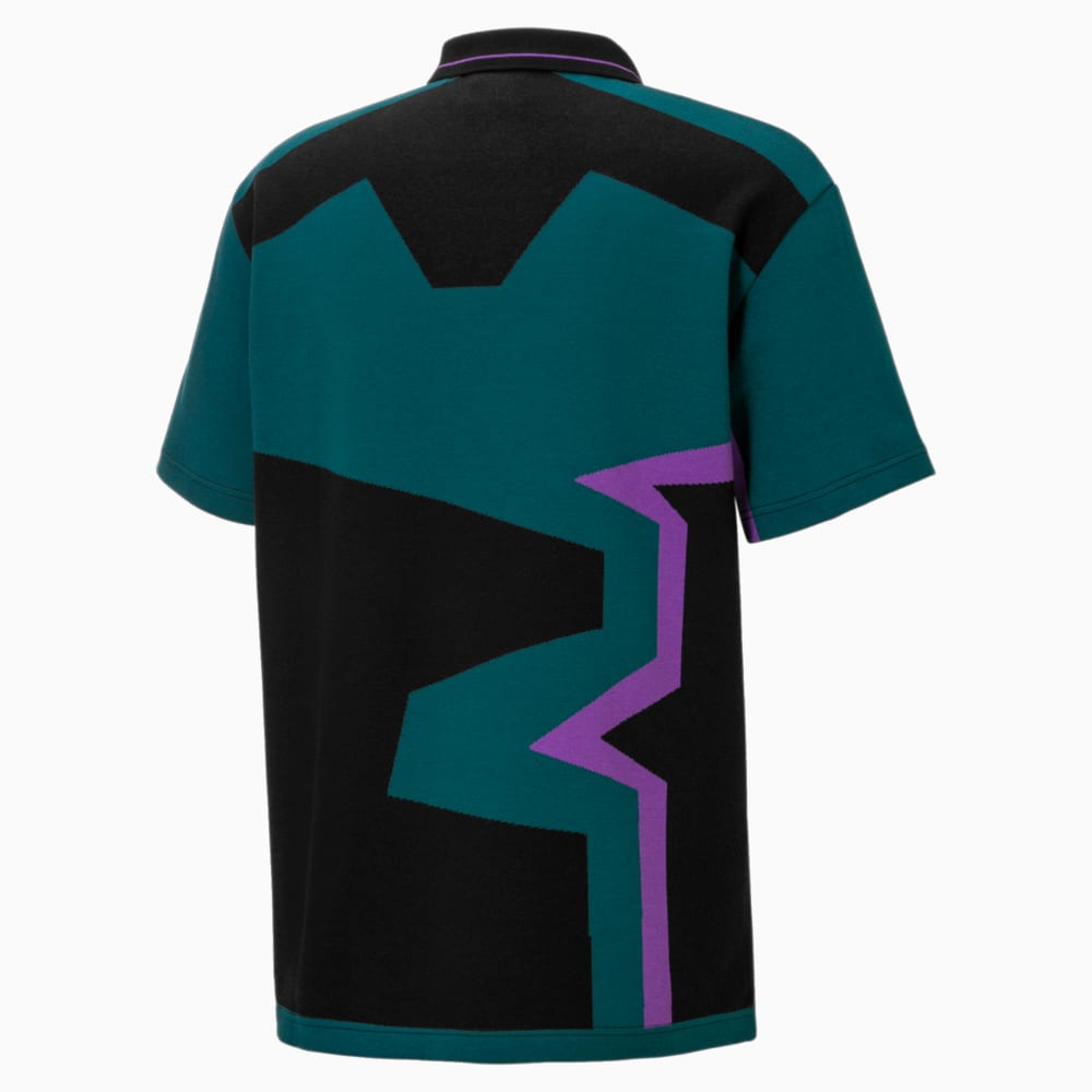 

PUMA - Поло PUMA x BUTTER GOODS Two-Button Polo Shirt – Deep Teal-.AOP –, Зеленый