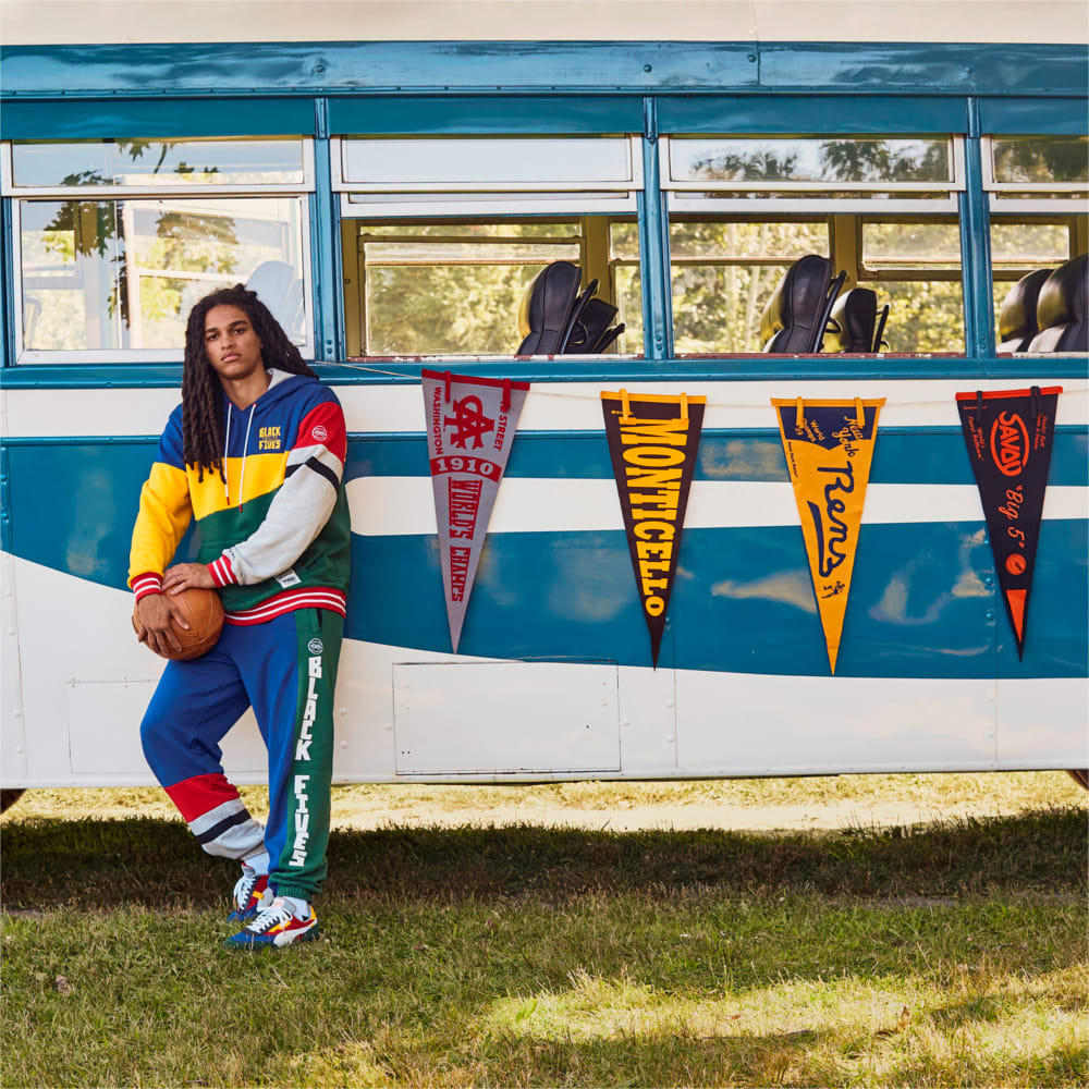 фото Штаны puma x black fives hoopmen men's basketball sweatpants