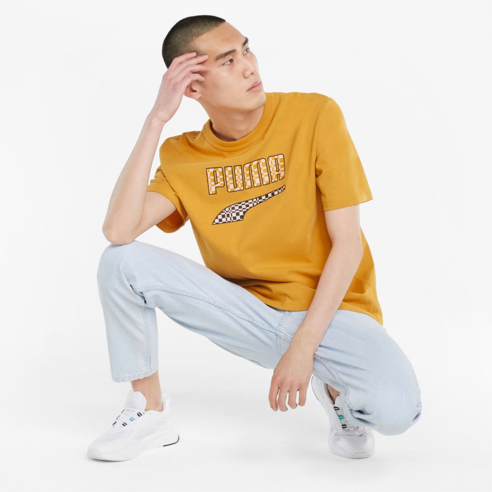 

PUMA - male - Футболка Downtown Logo Men's Tee – Mineral Yellow –, Желтый