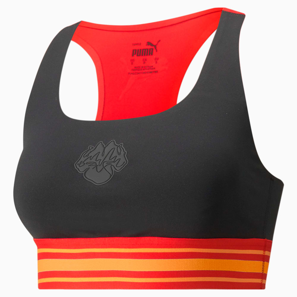 Зображення Puma Топ PUMA x June Ambrose 623 Basketball Bra Women #1: Puma Black-Urban Red