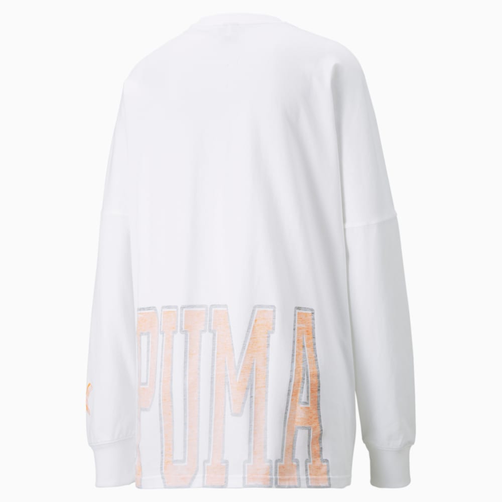 фото Футболка с длинным рукавом justice long sleeve women's basketball tee puma