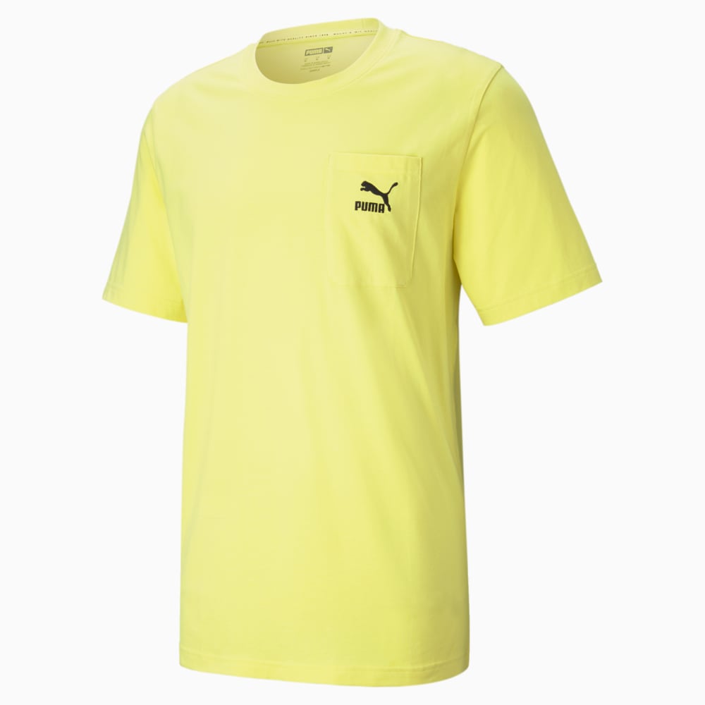 Зображення Puma Футболка Classics Pocket Men's Tee #1: Celandine