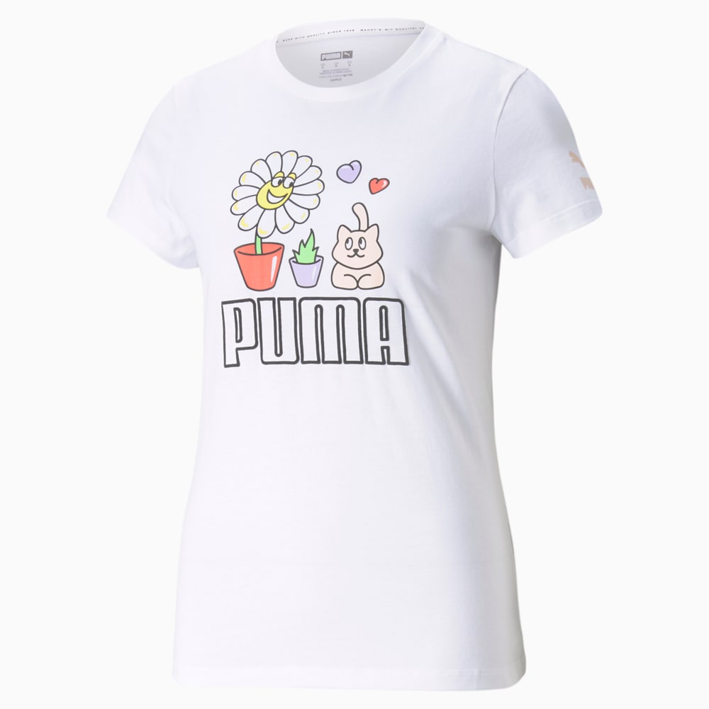фото Футболка graphic streetwear women's tee puma
