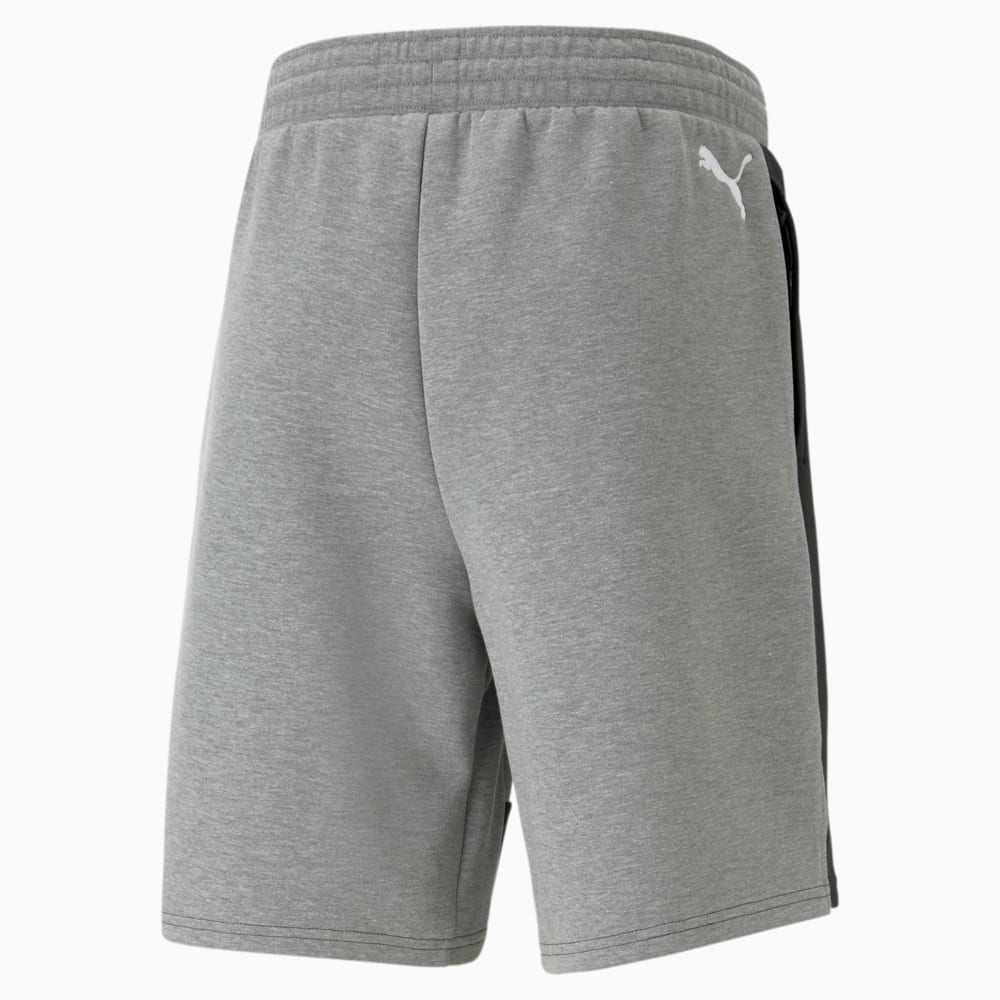 Изображение Puma Шорты Dime Men's Basketball Shorts #2: Medium Gray Heather-Puma Black